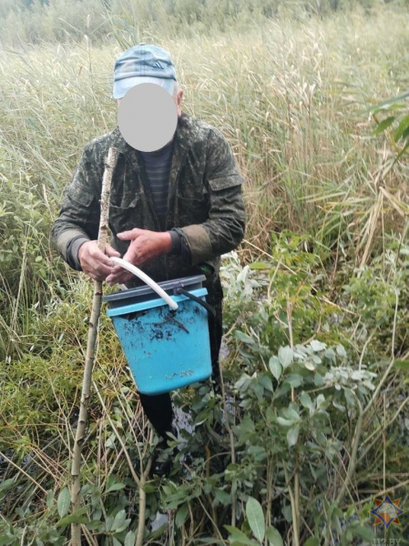 В Брестской области мужчина увяз по пояс в болоте В Брестской области мужчина увяз по пояс в болоте